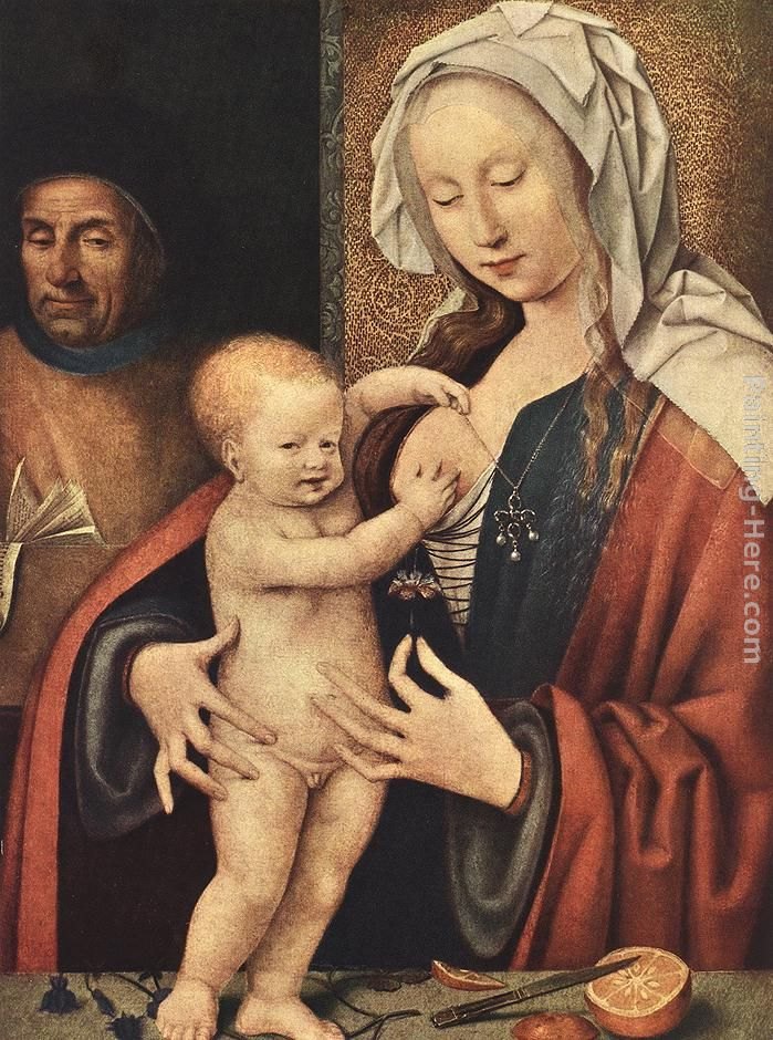 Joos van Cleve The Holy Family